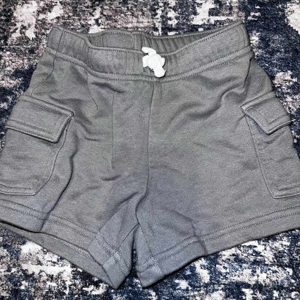 Gray Child Casual Shorts - Picture 1 of 3